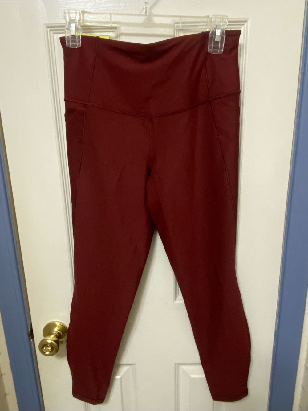 NWT—ALL IN MOTION High-Waist Burgundy Active Leggings, Size M